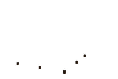 Boxspring poot blok wenge