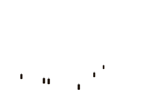 Boxspring poot rond wenge